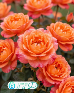 Роза "МАНДАРИН"